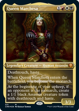 Queen Marchesa [#531 Etched Foil] (CMR-M)