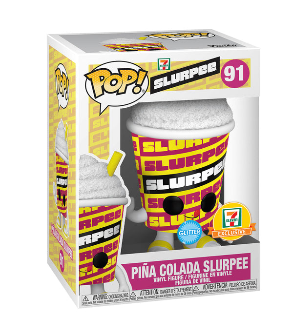 POP Figure: Icons #0091 - Pina Colada Slurpee (Glitter) (7-11)