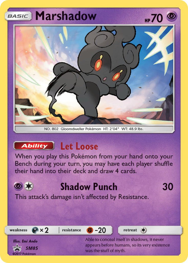 Marshadow - SM85 (SM:PR) Promo - Near Mint Holofoil