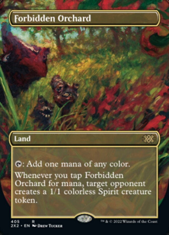 Forbidden Orchard [#405 Alternate-Art Borderless] (2X2-R)
