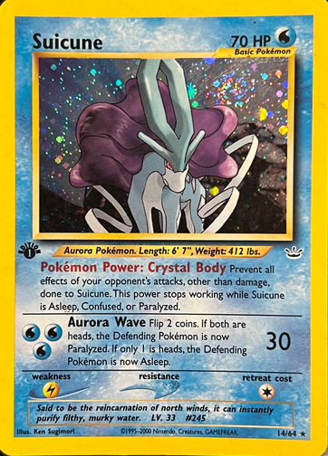 Suicune (14/64) Damaged