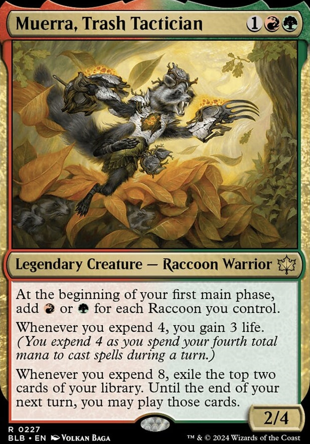Muerra, Trash Tactician [#0227] (BLB-R-FOIL)