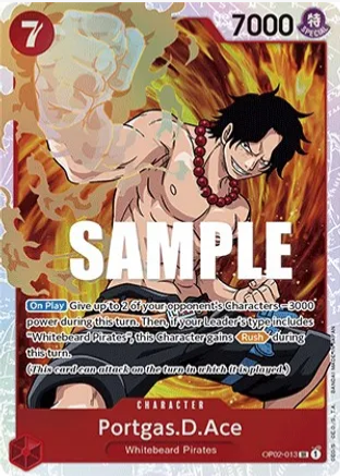 Portgas.D.Ace (OP02-013 SR)