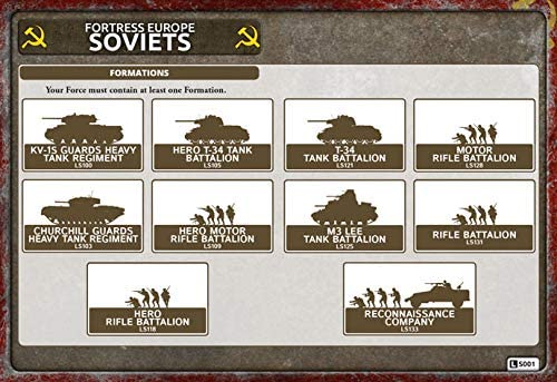 Flames of War: WWII: Soviet (SUAB11) - Tank Shock Group (Late)