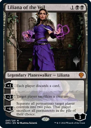 Liliana of the Veil (DMU-M-PP-FOIL)