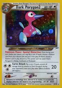 Dark Porygon2 (8/105) Heavy Play Unlimited