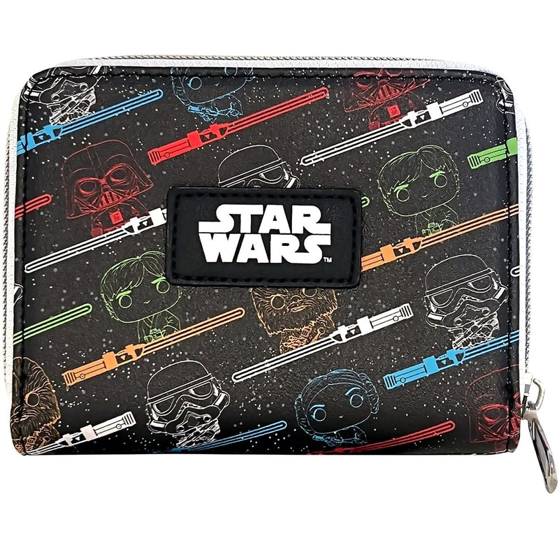 Star Wars Light Saber Print Wallet