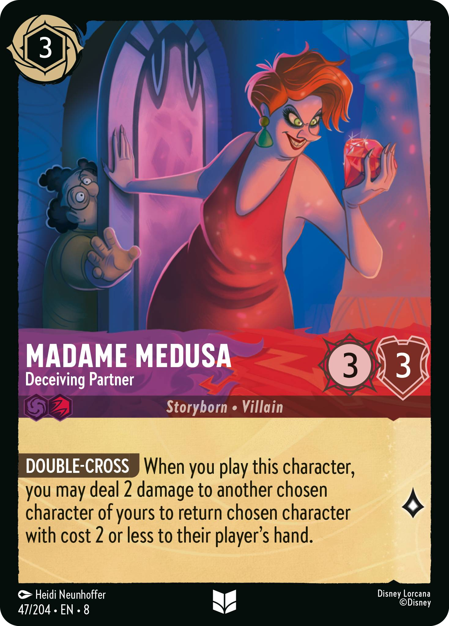 Madame Medusa - Deceiving Partner (Reign of Jafar - 047/204 ) Uncommon