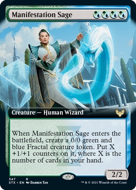 Manifestation Sage [#347 Extended Art] (STX-R)