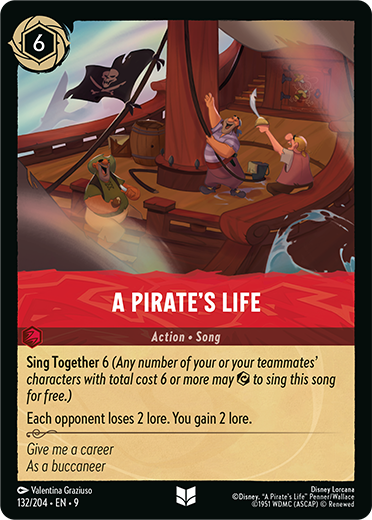A Pirate's Life (Fabled - 132/204)  Uncommon