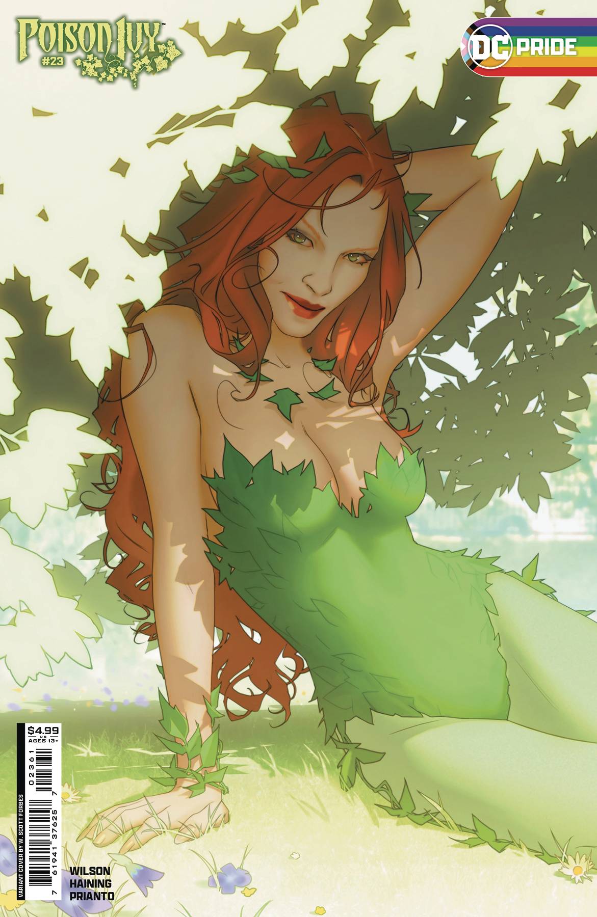 POISON IVY #23 CVR D W SCOTT FORBES DC PRIDE 2024 CARD STOCK VAR