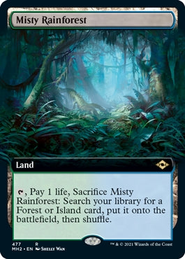 Misty Rainforest [#477 Extended Art] (MH2-R)