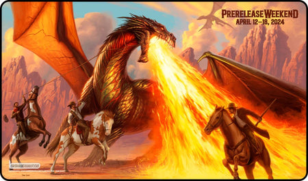 Atlantis Swag: Playmat - MTG Prerelease: 2024 - Outlaws at Thunder Junction