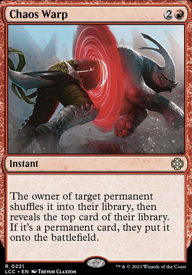 Chaos Warp [#0221 Reprint] (LCC-R)