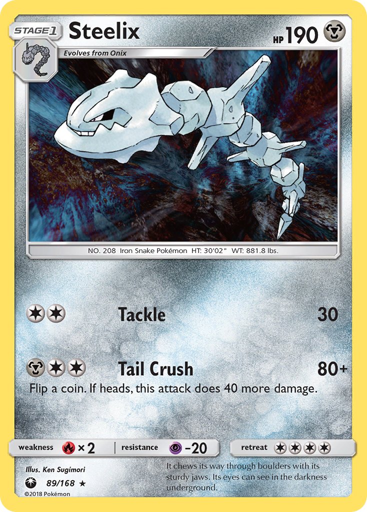 Steelix - 089/168 (CES) Holo Rare - Near Mint Holofoil
