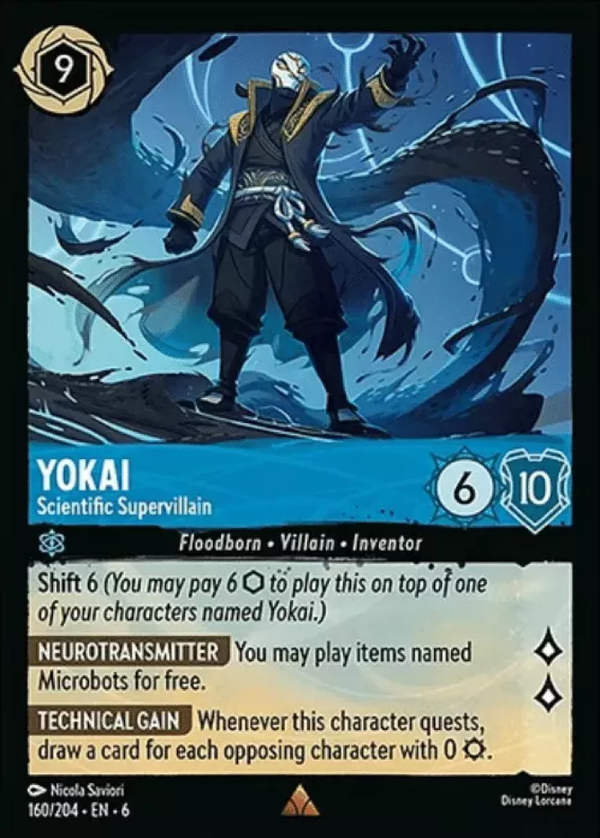 Yokai - Scientific Supervillain (Azurite Sea 160/204) Rare - Near Mint