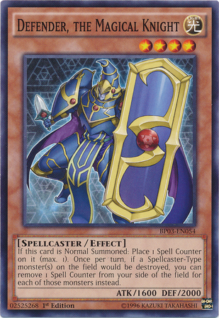 Defender, The Magical Knight (BP03-EN054) Common - Near Mint 1st Edition