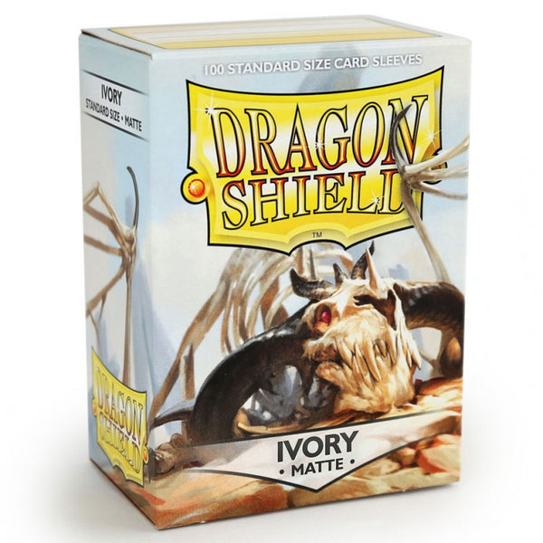 Dragon Shield: Standard - Matte: Ivory 100 Count
