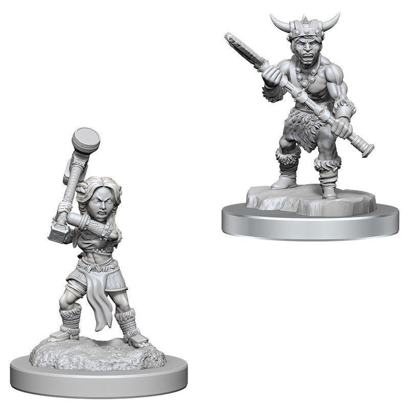 D&D: Nolzur's Marvelous Miniatures - Halfling Barbarians W18