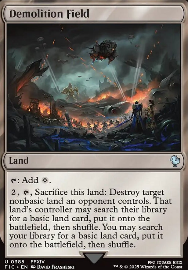 Demolition Field [ #0385 ] (FIC-U)