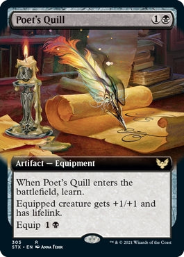 Poet's Quill [#305 Extended Art] (STX-R)