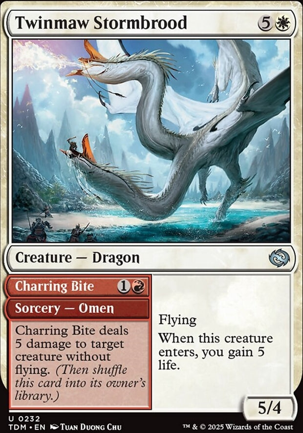 Twinmaw Stormbrood // Charring Bite [ #0232 ] (TDM-U)