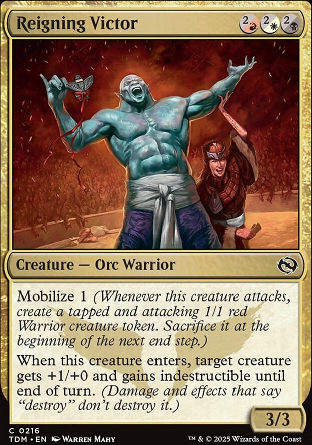 Reigning Victor [ #0216 ] (TDM-C)