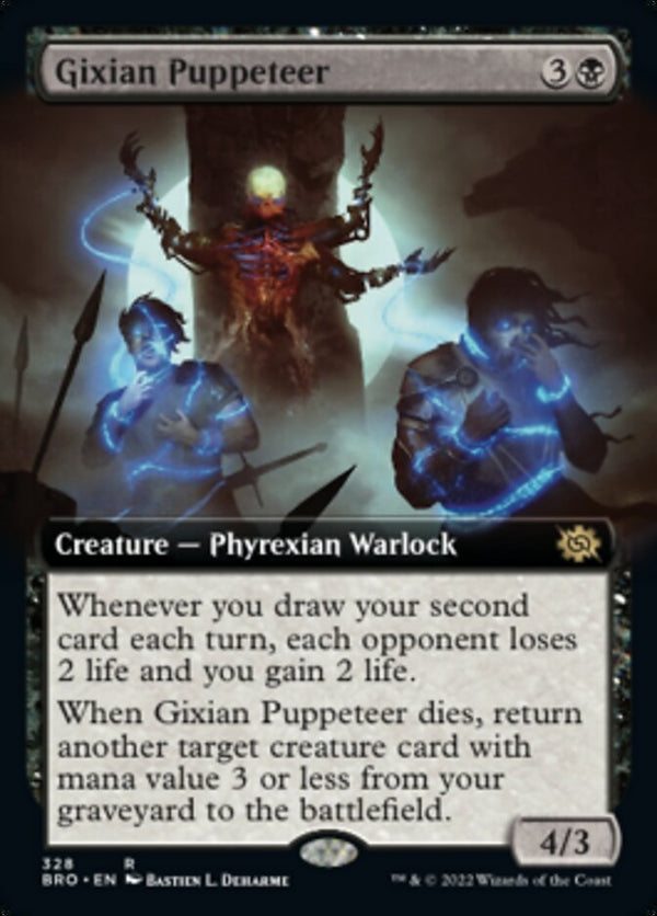 Gixian Puppeteer [#328 Extended Art] (BRO-R)