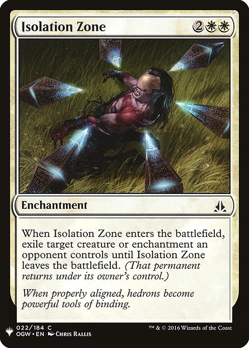 Isolation Zone [Mystery Booster #0143] (OGW-C)