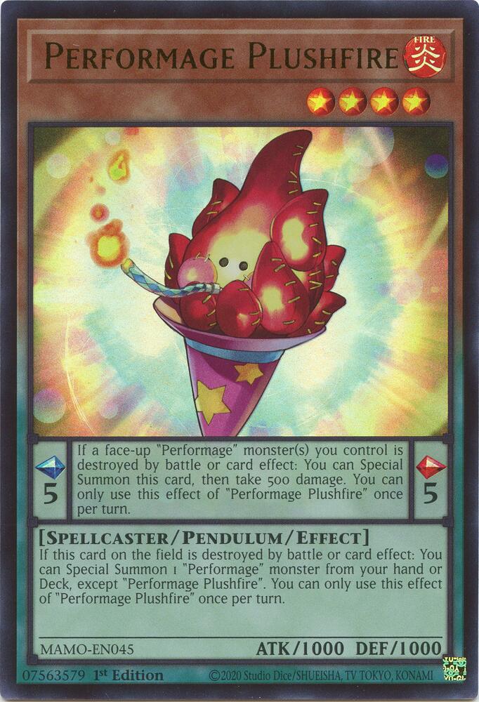 Performage Plushfire (MAMO-EN045)