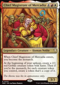 Chief Magistrate of Mercadia [ #0035 ] (MBC-R)
