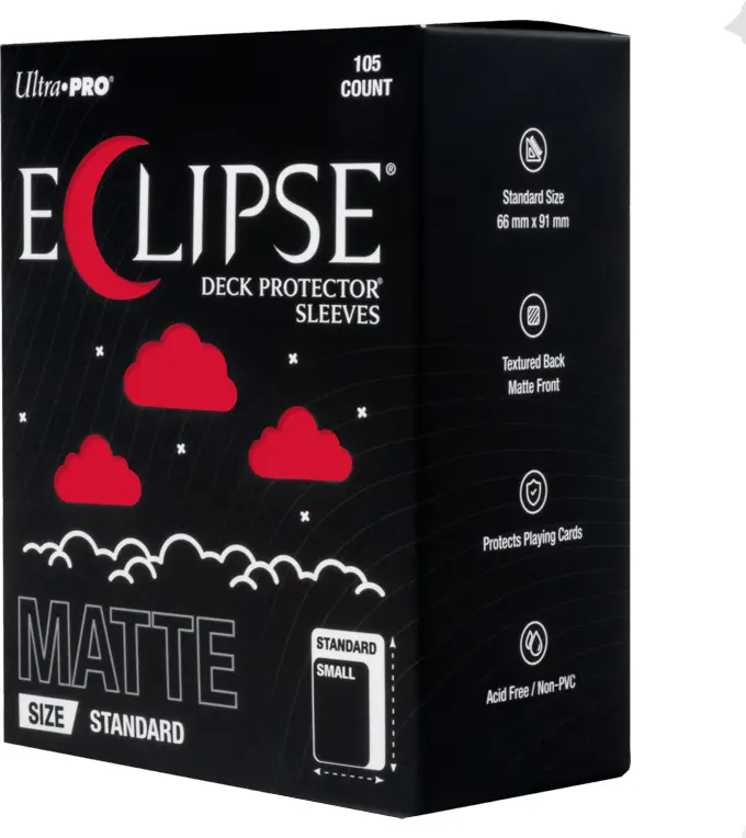 Ultra-PRO: PRO-Matte Eclipse - Apple Red (100)