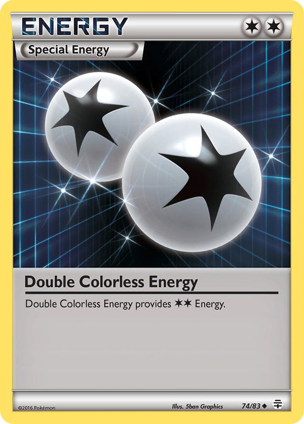 Double Colorless Energy - 074/083 (GEN) Uncommon - Near Mint