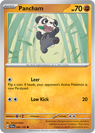 Pancham - 085/142 (SCR) Common - Near Mint