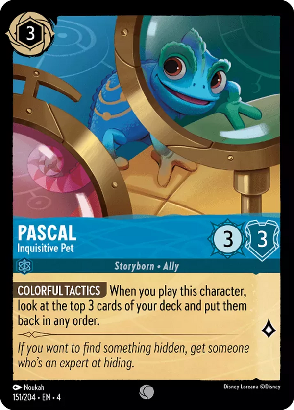 Pascal - Inquisitive Pet (Ursula's Return 151/204) Common - Near Mint