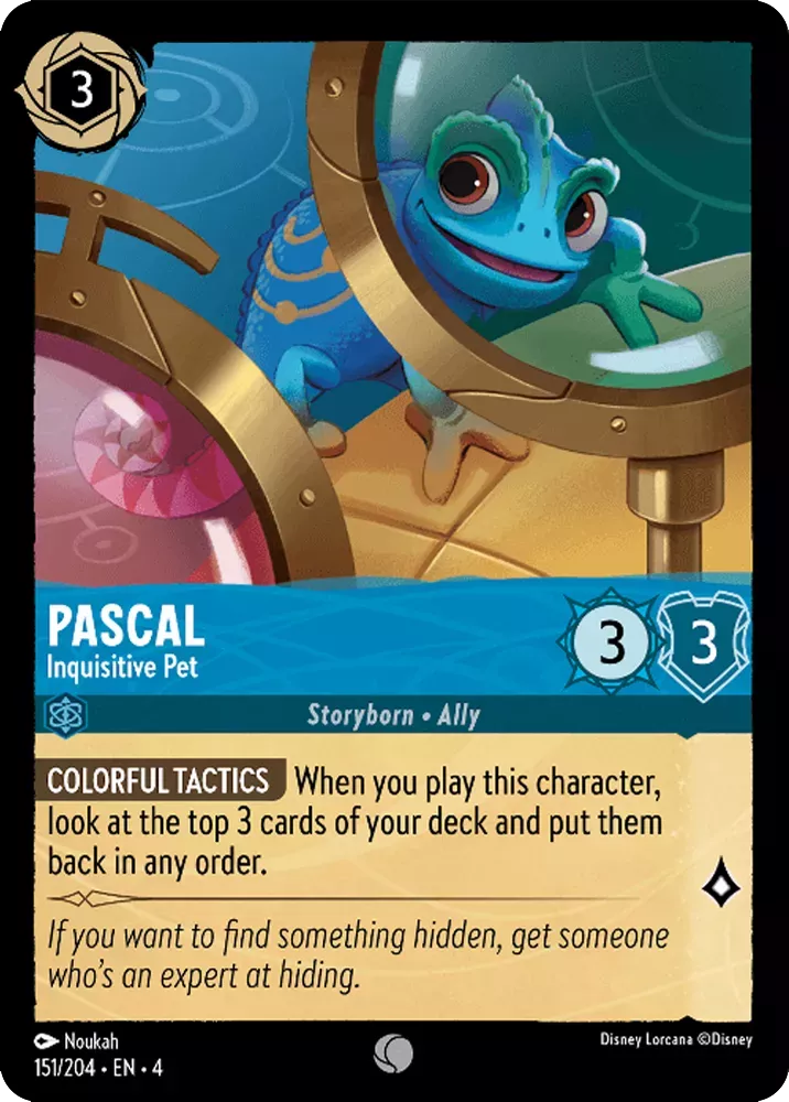 Pascal - Inquisitive Pet (Ursula's Return 151/204) Common - Near Mint