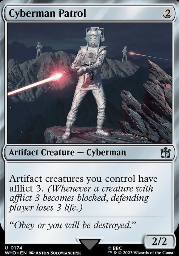 Cyberman Patrol [#0174 New Cards] (WHO-U)