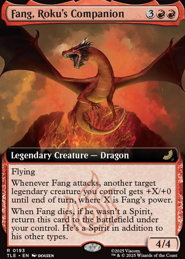 Fang, Roku's Companion [ #0193 Extended Art ] (TLE-R)