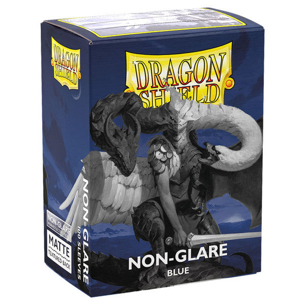 Dragon Shield: Standard - Matte Non-Glare: Blue 100 Count