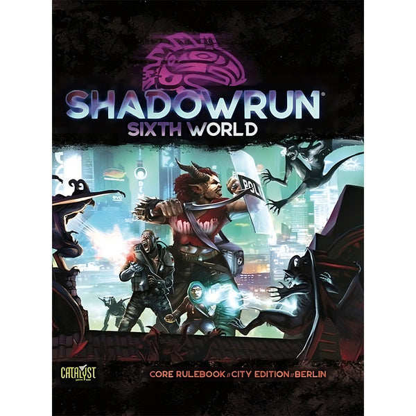 Shadowrun RPG (5th Ed): Sixth World Core Rulebook - City Edition Berlin