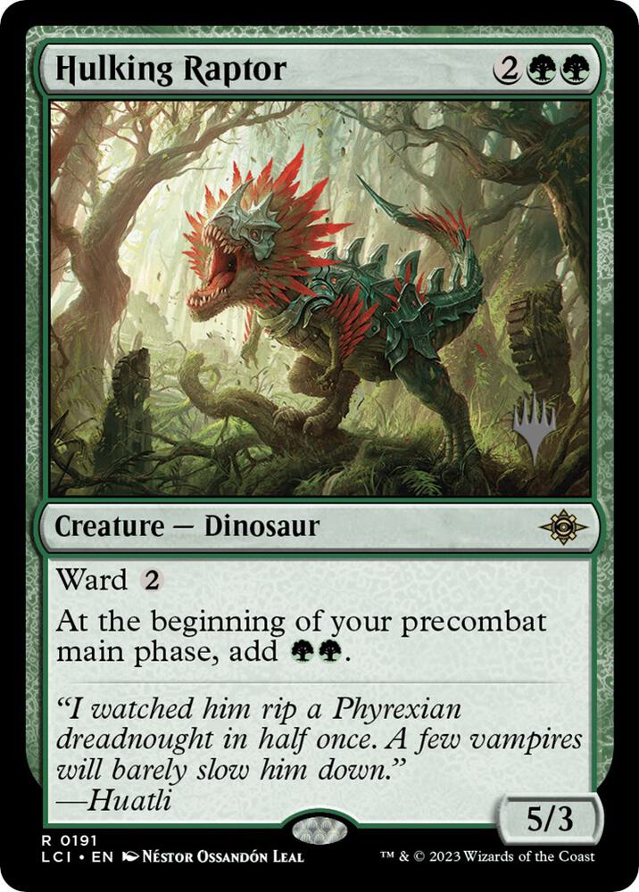 Hulking Raptor [#0191] (LCI-R-Foil-PP)