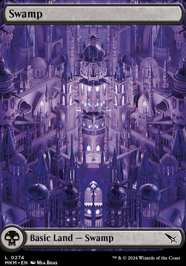Swamp [#0274 Full Art] (MKM-C)