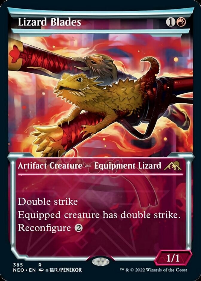 Lizard Blades [ #385 Soft Glow Showcase ] (NEO-R)
