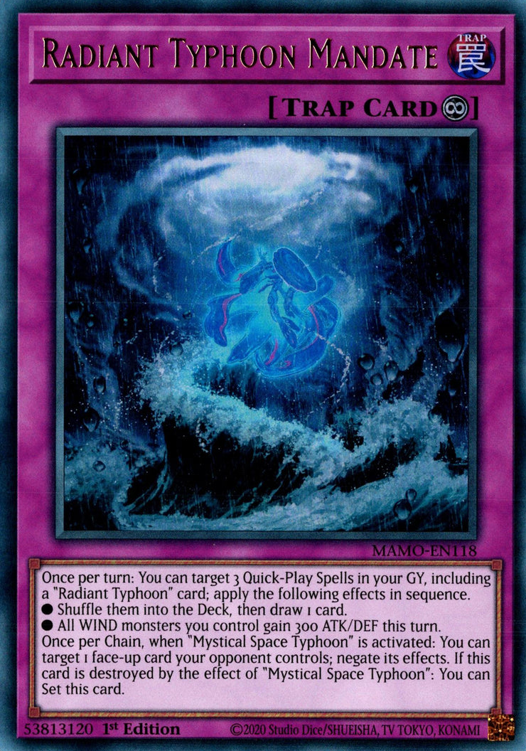 Radiant Typhoon Mandate (MAMO-EN118)