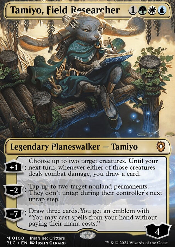 Tamiyo, Field Researcher [#0100 Borderless] (BLC-M-FOIL)