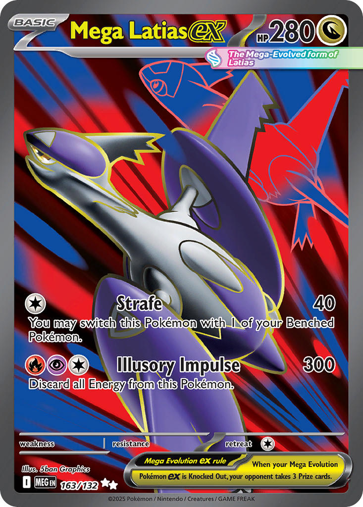 Mega Latias ex - 163/132 (MEG) Ultra Rare