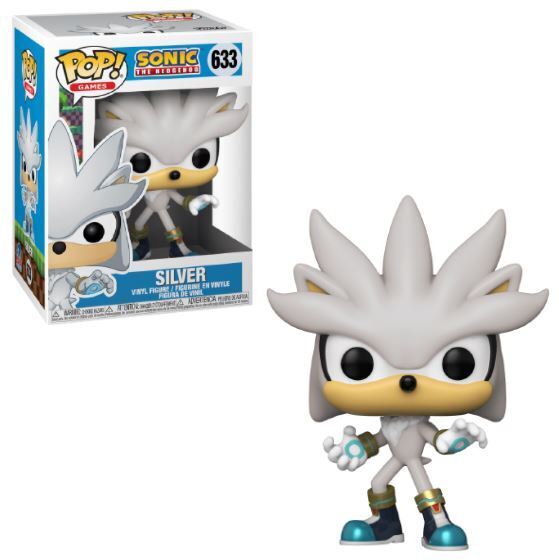 POP Figure: Sonic the Hedgehog #0633 - Silver the Hedgehog