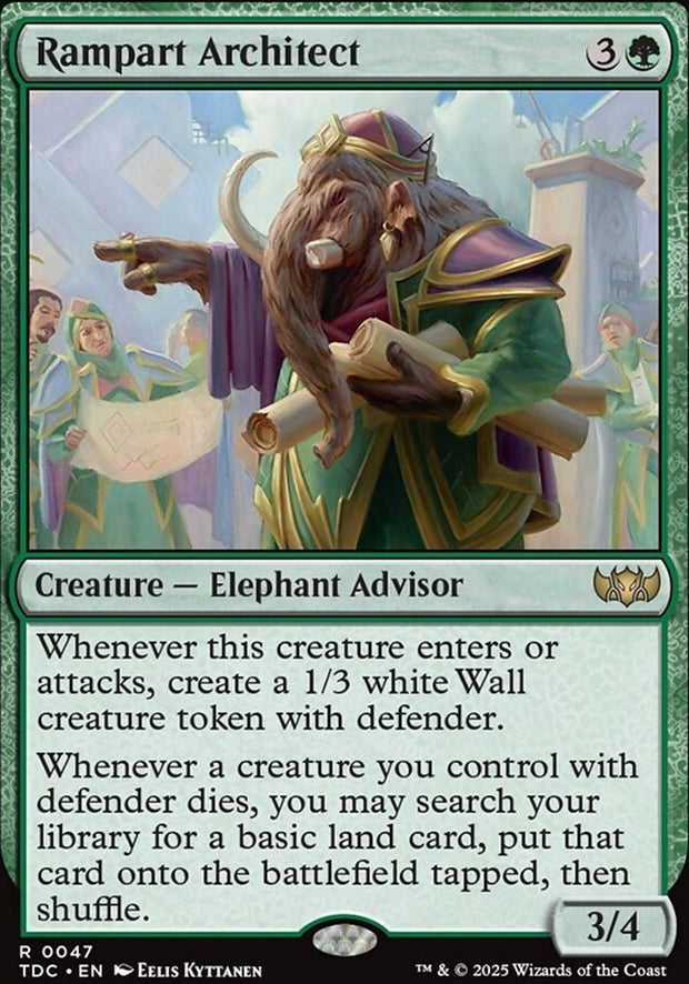 Rampart Architect [ #0047 ] (TDC-R)
