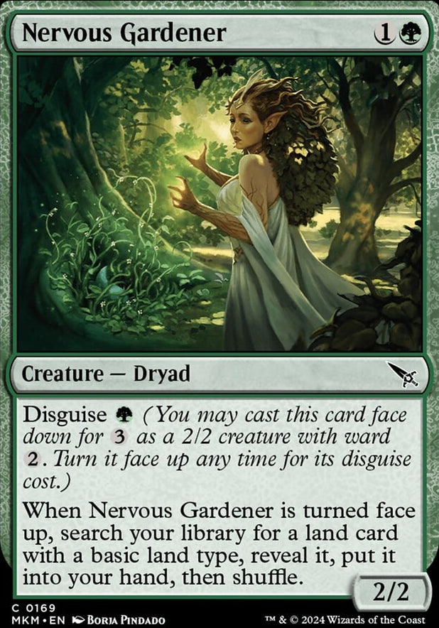Nervous Gardener [#0169] (MKM-C-FOIL)
