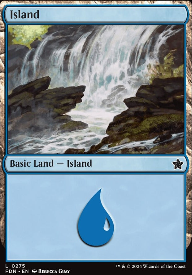 Island [#0275 Full Art] (FDN-C-FOIL)
